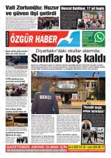 DİYARBAKIR ÖZGÜR HABER