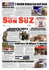 SİİRT’TE SON SÖZ